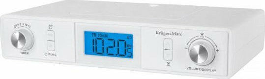 Kruger & Matz KM0817 Cu baterie cu Bluetooth Alb