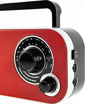 Camry CR-1140 Retro Portable Radio Red