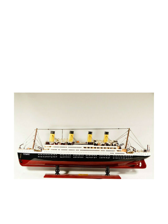 Titanic Christmas Boat Wooden Sailboat 80x30cm