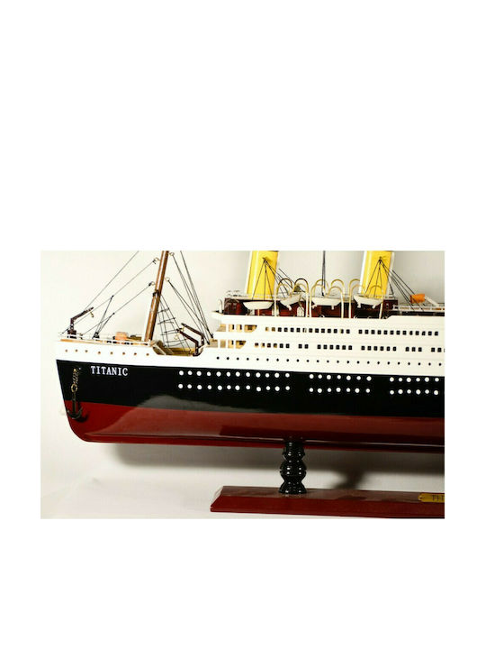 Titanic Christmas Boat Wooden Sailboat 80x30cm