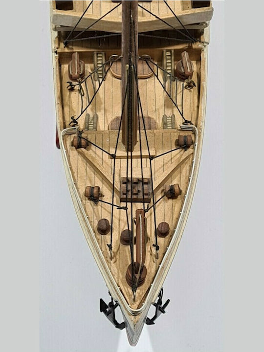 Titanic Christmas Boat Wooden Sailboat 80x30cm