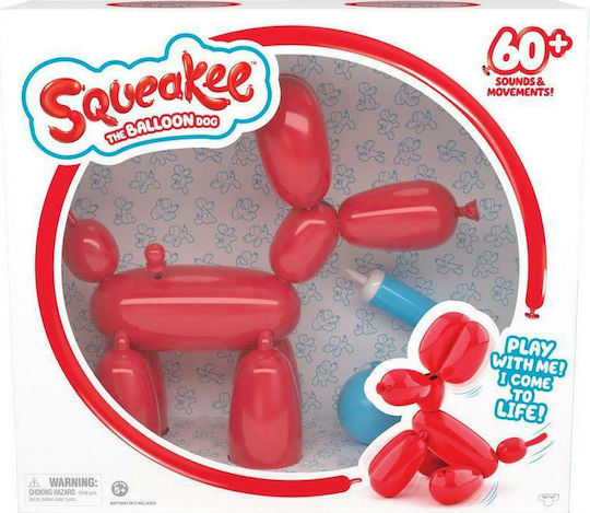 Moose Toys Squeakee The Balloon Dog Electronic Robotic Game For 5+ Years