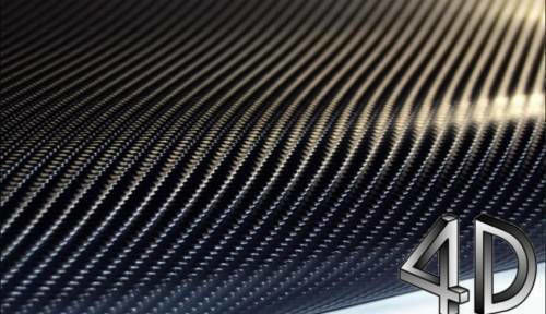 Αυτοκόλλητη Ταινία Αυτοκινήτου Carbon 4D 200 x 102cm