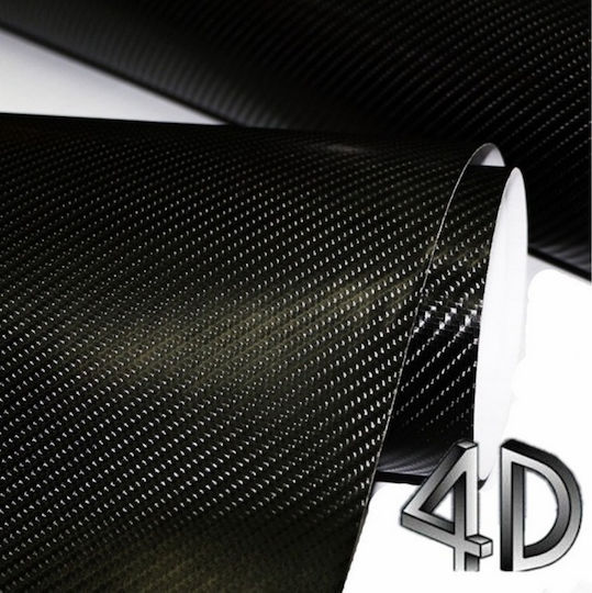Αυτοκόλλητη Ταινία Αυτοκινήτου Carbon 4D 200 x 102cm