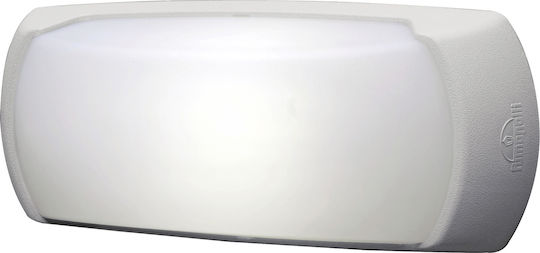 Fumagalli FRANCY-OP Επιτοίχια Εξωτερική Πλαφονιέρα E27 IP66 30x13x8.5εκ.