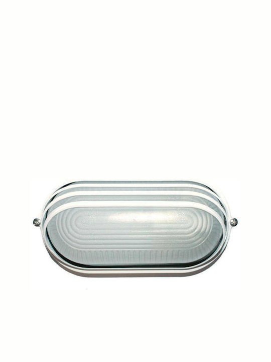 Aca Wall-Mounted Outdoor Turtle Light E27 IP45 20x11.8x9.5εκ.