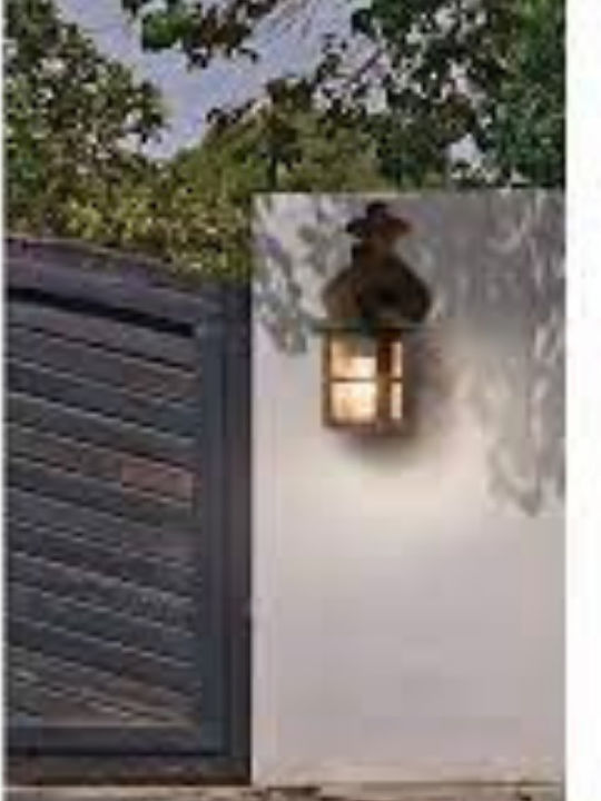 Viokef Skiathos Wall-Mounted Outdoor Lantern E27 IP54 15.5x30εκ.