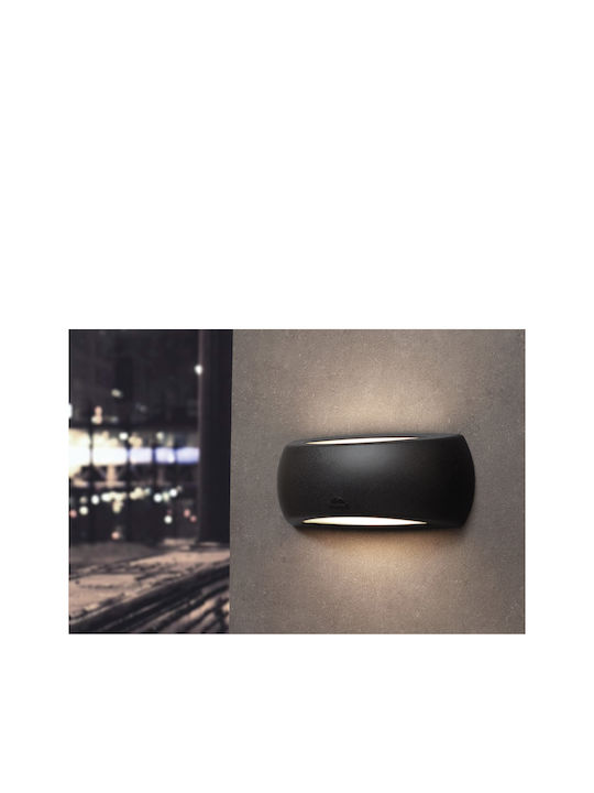 Fumagalli Francy Wall-Mounted Outdoor Ceiling Light E27 IP66 Double Beam