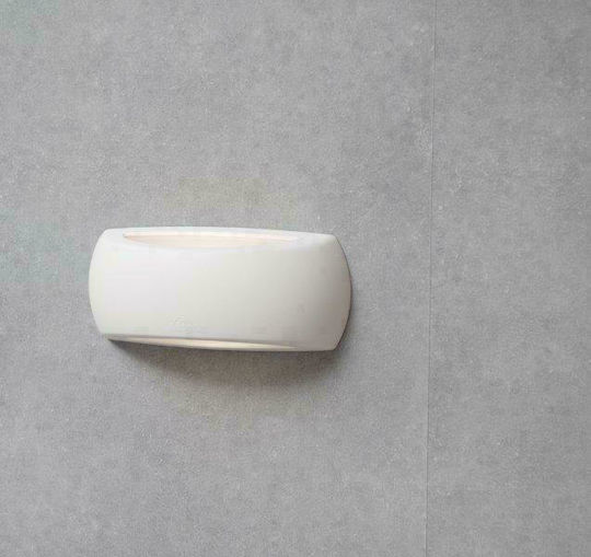 Fumagalli Francy Wall-Mounted Outdoor Ceiling Light E27 IP66 Double Beam 30x8x13εκ.