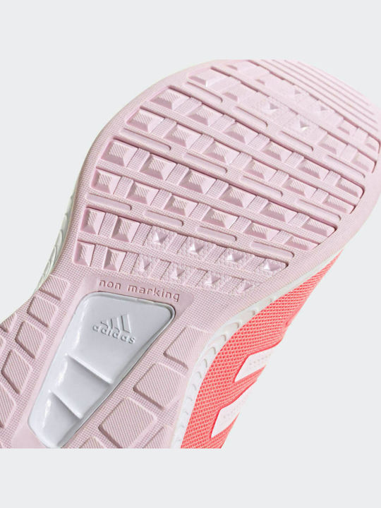 Runfalcon 2.0 K Αθλητικά Παιδικά Παπούτσια Running με Σκρατς Acid Red / Cloud White / Clear Pink
