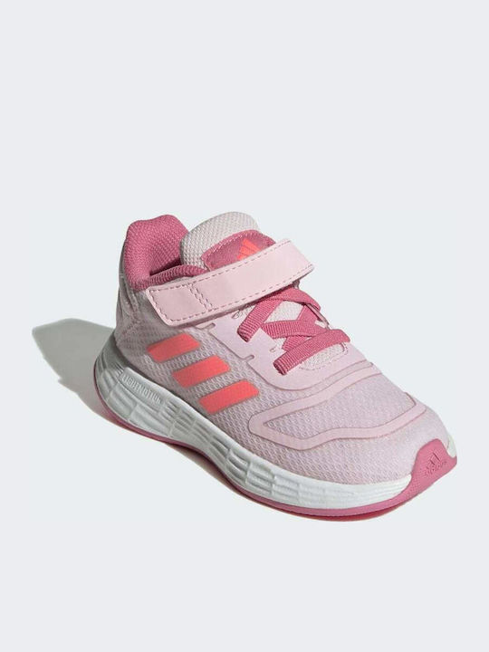 Duramo Duramo 10 EL I Kids Sports Shoes Running with Hoop & Loop Closure Clear Pink / Acid Red / Rose Tone