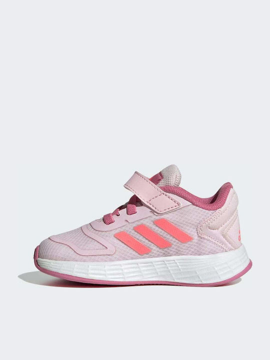 Duramo Duramo 10 EL I Kids Sports Shoes Running with Hoop & Loop Closure Clear Pink / Acid Red / Rose Tone