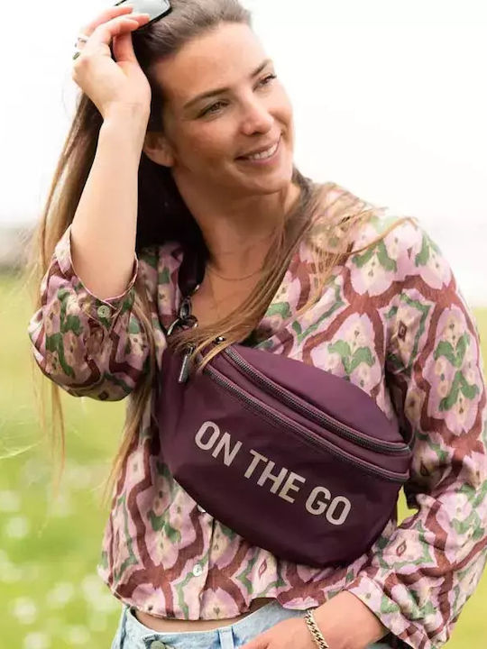 On the Go Waist Bag Purple