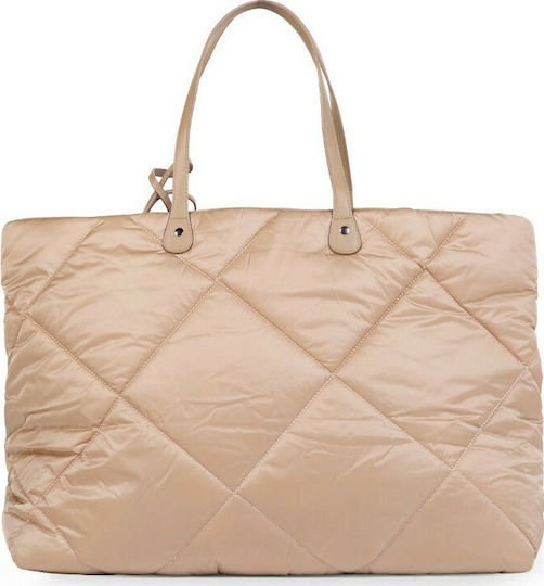 Childhome Τσάντα-Αλλαξιέρα Ώμου/Χειρός Family Beige 55x18x40εκ.