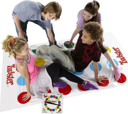 Επιτραπέζιο Παιχνίδι Twister (με 2 Επιπλέον Κινήσεις) για 2+ Παίκτες 6+ Ετών Hasbro