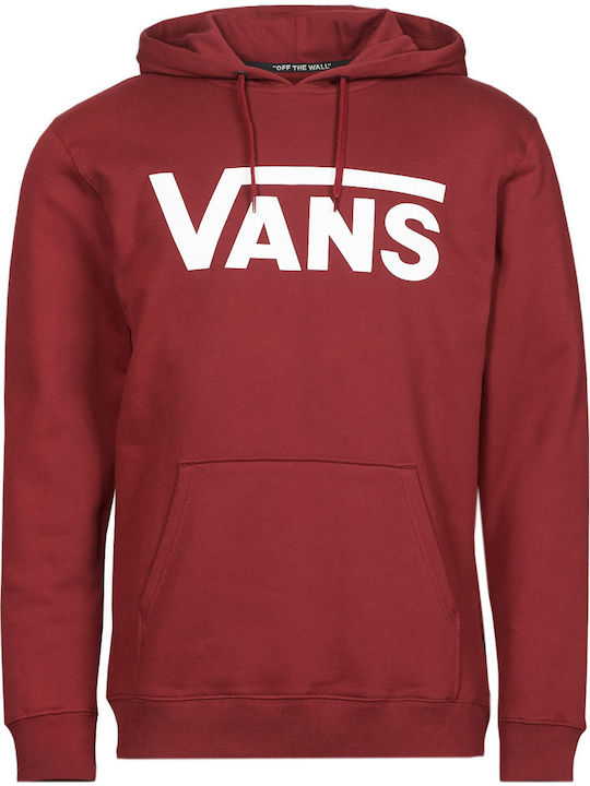 Classic II Sweatshirt with Hood Burgundy