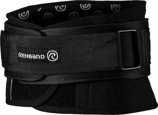 Rehband X-RX Back Support Belt Waist Neoprene in Black color