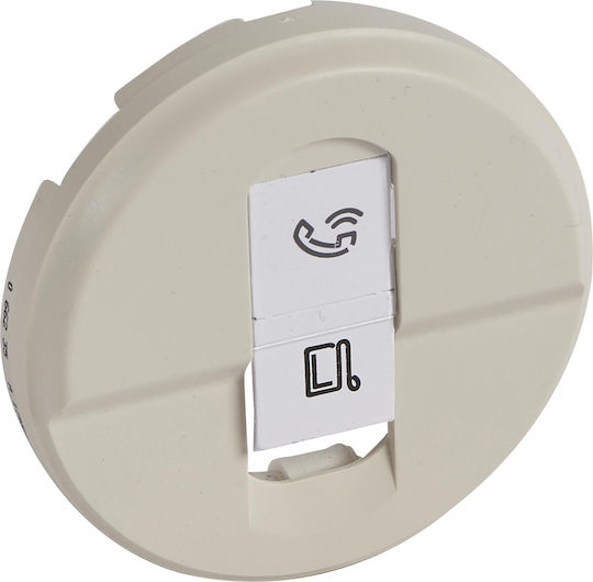 Italy Socket E27 Bakelite Metal Ring White