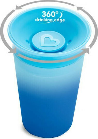 Munchkin Toddler Miracle Color Changing Plastic Blue Cup 266ml for 12m+
