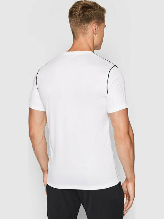 Park 20 Dri-Fit Herrenblusen Kurzarm T-Shirt Weiß