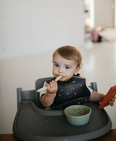 Mushie Baby Food Bowl Silicone Bowl made of Silicone Green