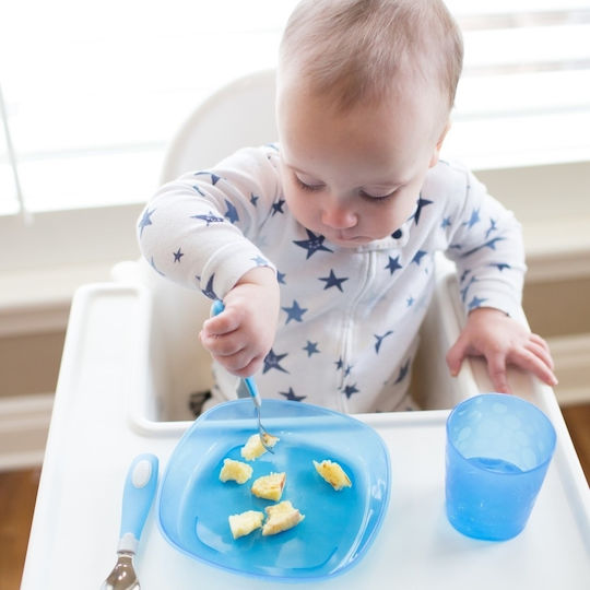 Dr. Brown's Baby Food Plate Plates made of Plastic Multicolour 3pcs