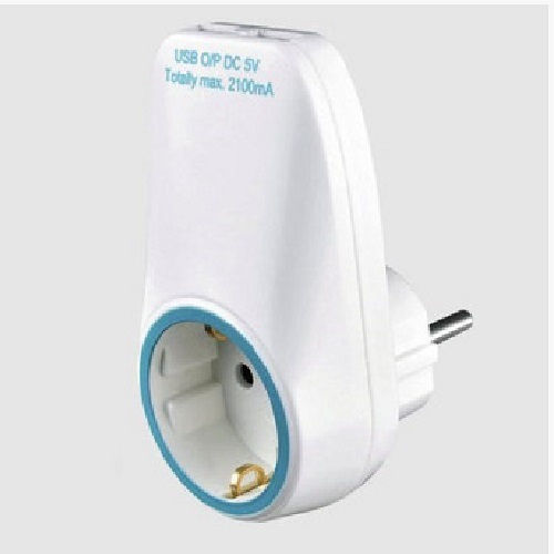 Geyer Μονόπριζο με 2 USB-A