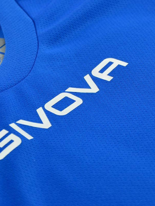One Sportliches T-Shirt Blau