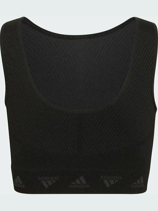 adidas Aeroknit Kids' Bralette Black