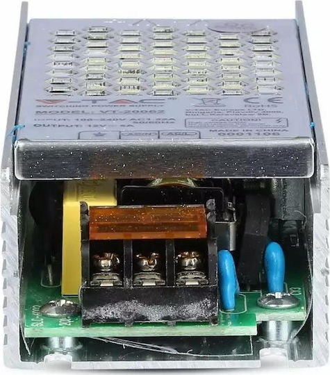 V-TAC VT-20062 Dimmable Τροφοδοτικό LED IP20 Ισχύος 60W με Τάση Εξόδου 12V