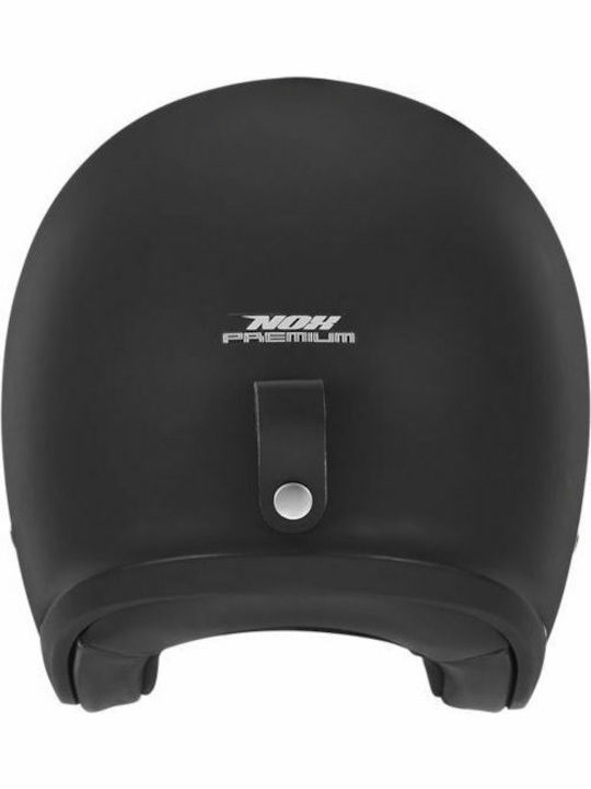 Nox Next Black Matt Κράνος Μηχανής Jet 1100gr με Sunvisor