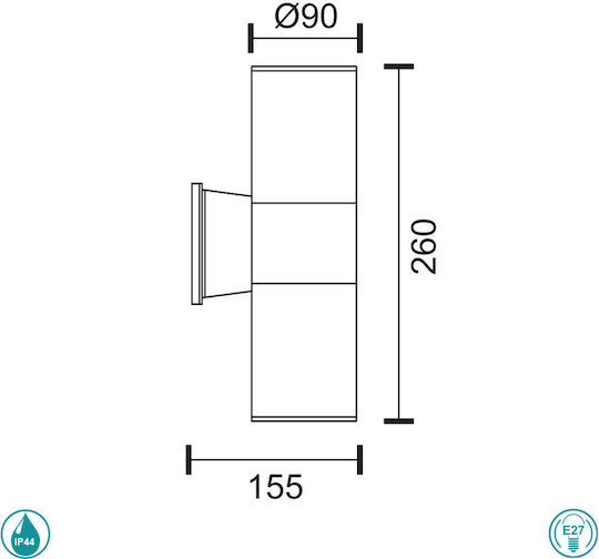 Spot Light Σποτ Ασημί Spot Light Σποτ Ασημί
