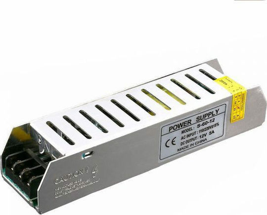 V-TAC Dimmable LED Power Supply IP20 Power 150W with Output Voltage 12V