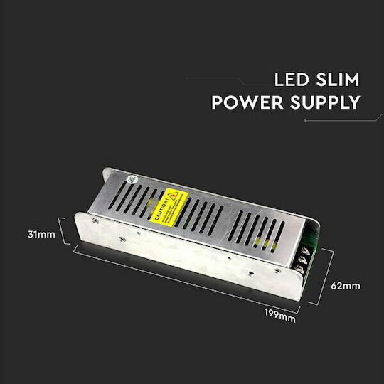 V-TAC Dimmable Τροφοδοτικό LED IP20 Ισχύος 150W με Τάση Εξόδου 12V