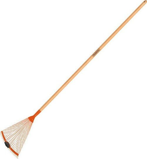 Tramontina 77831721 Gartenrechen Rasenharke mit Stiel