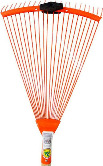 Tramontina 77831721 Gartenrechen Rasenharke mit Stiel