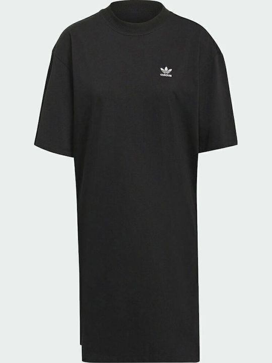 Adicolor Classics Big Trefoil Summer Mini Athletic T-Shirt Short Sleeve Black Dress
