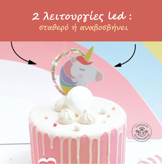 Scrap Cooking Unicorn Cake Decoration