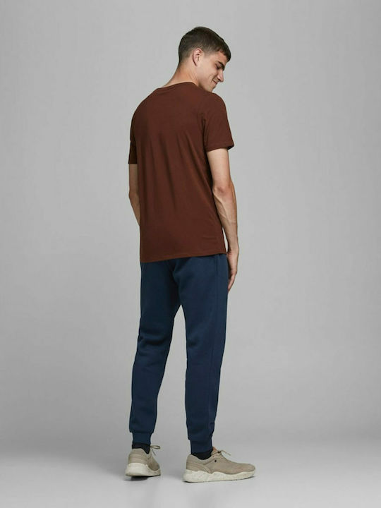 Sweatpants with Elastic Navy Blue