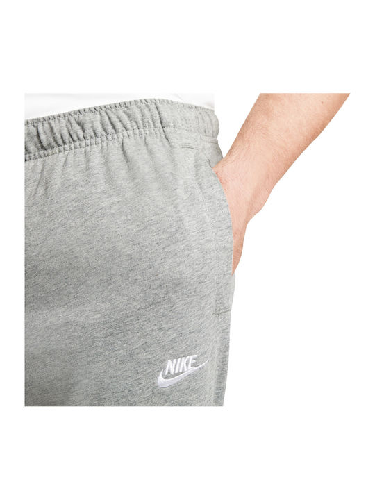 Sportswear Club Παντελόνι Φόρμας με Λάστιχο Γκρι