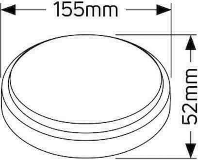 Geyer Deckenleuchte Integrierte LED 8W 3000K 15,5x5,2cm Geyer Deckenleuchte Integrierte LED 8W 3000K 15,5x5,2cm