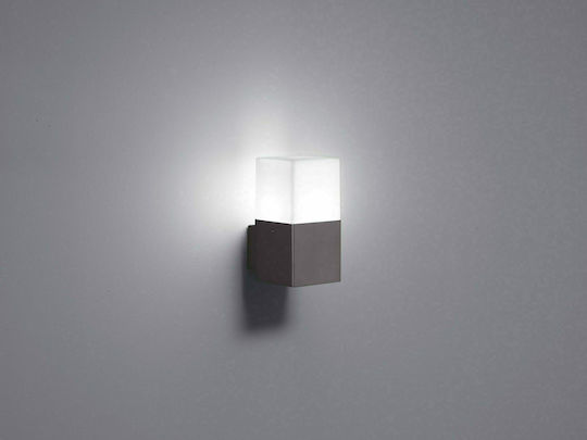 Trio Lighting Hudson Επιτοίχια Εξωτερική Πλαφονιέρα E14 IP44 8x17εκ.