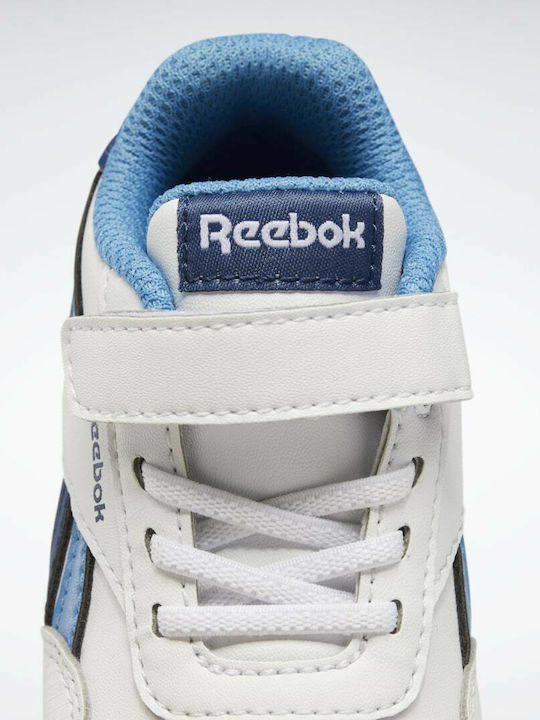 Royal Classic Kids Sneakers with Scratch Cloud White / Batik Blue / Essential Blue