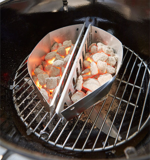 Weber Grill Accessories Set Baskets for Charcoal