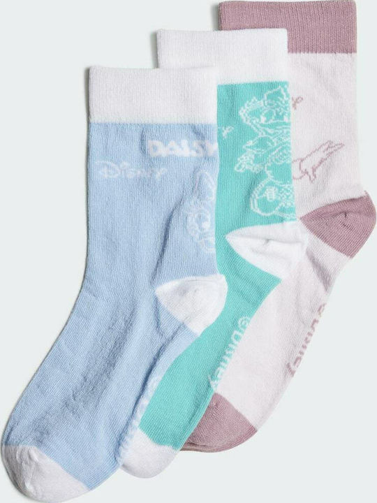adidas Athletic Kids' Long Socks Crew Multicolored 3 Pairs