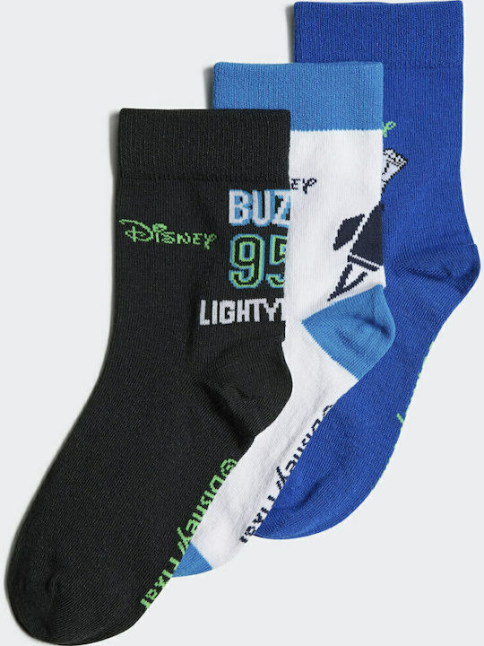adidas Athletic Kids' Long Socks Performance Multicolored 3 Pairs