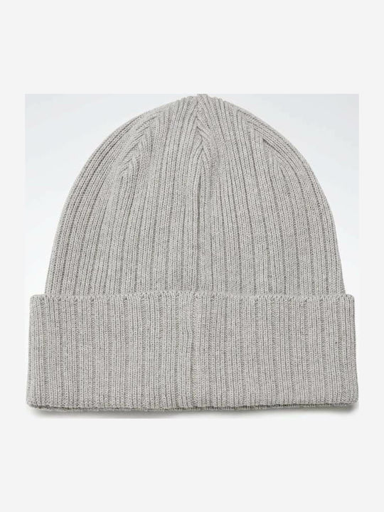 Active Foundation Beanie Ανδρικός Σκούφος με Rib Πλέξη Grey Heather