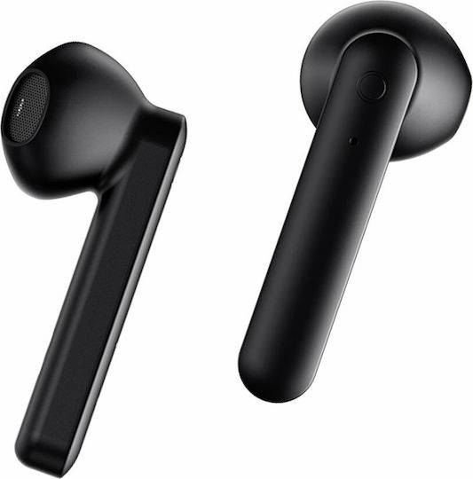 SPC Zion Go Earbud Bluetooth Handsfree Ακουστικά με Αντοχή στον Ιδρώτα και Θήκη Φόρτισης Μαύρα