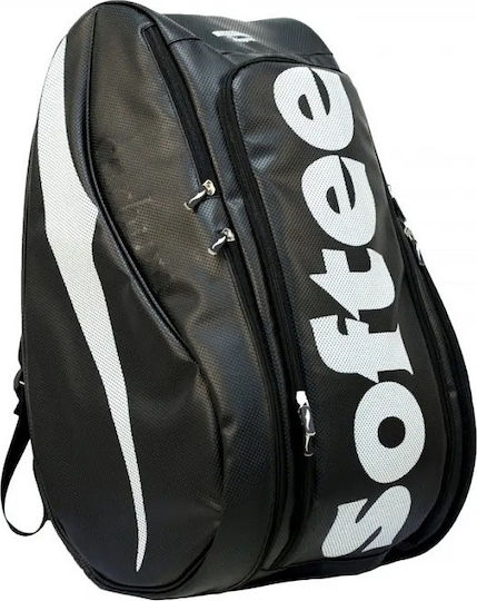 Softee Carburo 2 Racket Padel Bag Black