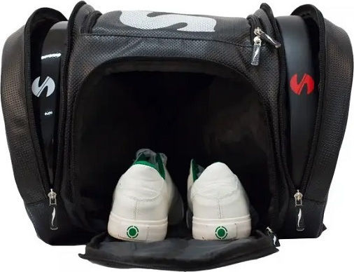 Softee Carburo 2 Racket Padel Bag Black
